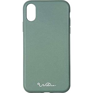 Wilma Essential Collection Milieuvriendelijke en biologisch afbreekbare beschermhoes voor iPhone XR, Stop zeevervuiling zonder plastic - groen