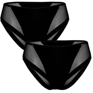 Lovable Ultra Light onderbroek (2 stuks) voor dames, zwart, M, zwart.