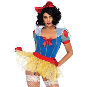 Leg Avenue - Sexy Miss Snow White volwassene size kostuum, 86701 10102, meerkleurig, M (EUR 40-42)
