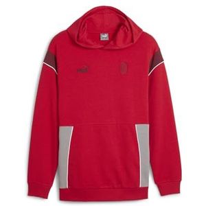 AC Milan Sweat à Capuche FtlbArchive, Rouge, Adulte, S