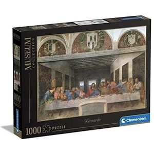 Clementoni - Leonardo-Cenacolo Museum Collection puzzel, kleur neutraal, 1000 stukjes, 31447