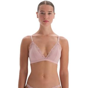 Dagi Bralette met dunne en afneembare geometrische bandjes voor dames, Roze