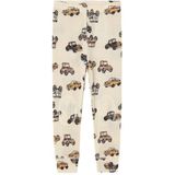 NAME IT Nmmwang Wool Needle Longjohn Noos Legging pour garçon Blanc 98 EU, Blanc., 98