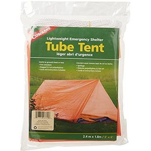 Coghlan's Emergency Tent-388760 Noodtent voor heren, oranje, eenheidsmaat
