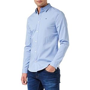 Tommy Hilfiger Tjm Original Stretch Shirt Vrijetijdshemd voor heren (set van 1)