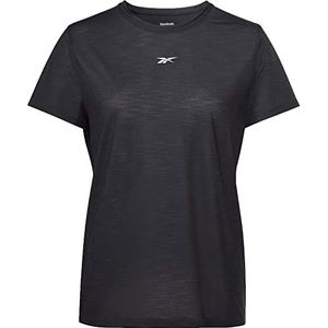 Reebok Klaar voor de training T-shirt, blauw, L dames, blauw, L, Blauw