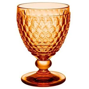 Villeroy & Boch - Boston Apricot waterglas, kristalhelder oranje, inhoud 350 ml