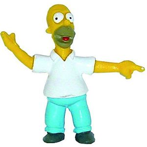 The Simpsons - Speelfiguur Homer - Kunststof - 6 cm - Comansi