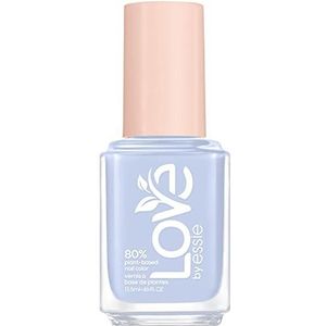 LOVE by Essie Nagellak nr. 180 putting myself first - plantaardige nagellak - blauw - romige afwerking - duurzaam en intens - 13,5 ml