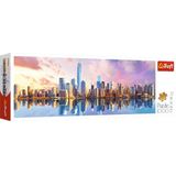 Puzzel 1000 Stuks Panorama - Manhattan (1000 stukjes, Panorama thema)