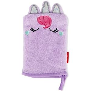 Legami - Make-up remover, herbruikbaar, zachte stof, verwijdert gezichtsmake-up, wasbaar, hypoallergeen, milieuvriendelijk, 12 x 22,5 cm, eenhoorn-motief