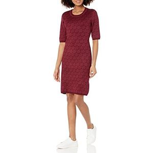 DKNY Trui-jurk voor dames, Zwart trechterlogo