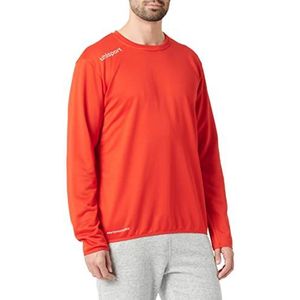uhlsport Trainingsshirt met lange mouwen voor heren, Rood/Wit