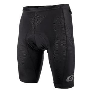 O'NEAL | Fietsbroek kort | MTB Downhill DH Freeride FR | sneldrogende onderbroek ademend | MTB binnenshorts V.22 | volwassenen | zwart, zwart.