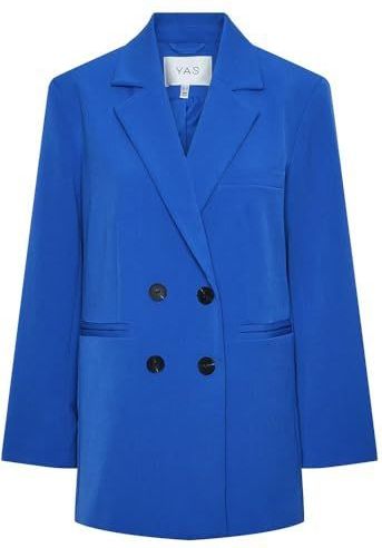 YAS LIKKA LS Noos Oversized blazer, Blue Iolite, XS, Blue Iolite