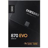 Samsung SSD 870 EVO MZ-77E500B/EU | 2,5 inch High Speed SSD harde schijf 500 GB voor gamers en professionals