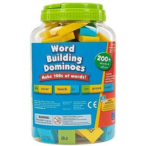 Resources-EI-2944 Domino's voor het bouwen van woorden van leermiddelen, EI-2944 - Engelse versie