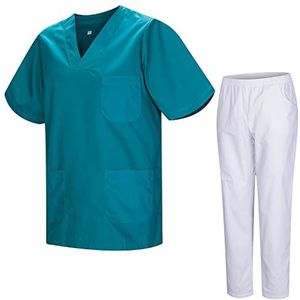 MISEMIYA - Uniforms Uniforms - Medisch uniform met top en broek - Ref.8168, Groen (3b)