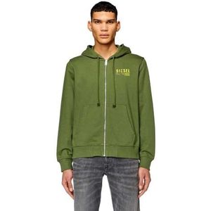 Diesel S-ginn-hood-zip-k11 sweatshirt met capuchon voor heren, 5fv-0hayt