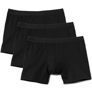 CALIDA Natural Benefit boxershorts, zwart (zwart 992), small heren, zwart.