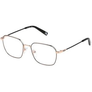 Fila Lunettes de soleil unisexes VFI544L 0301 ORO Rose' Luc.C/Parti Nero Luc, 49