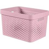 Infinity Recycled Box Dots - 17L - Roze