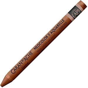 Caran d'Ache Neocolor II 055 CINNAMON (7500.055) / pastel, 10 stuks (1 verpakking) / was, in water oplosbaar, voor papier, glas, hout, leer, stof, steen