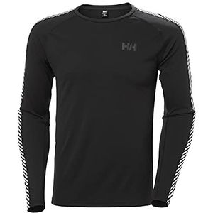 Helly Hansen Lifa Active Stripe Crew Neck T-shirt, heren, zwart, XL, zwart.