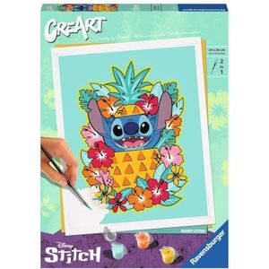 Ravensburger CreArt - Schilderen op nummer 23933 - Disney Stitch - vanaf 12 jaar