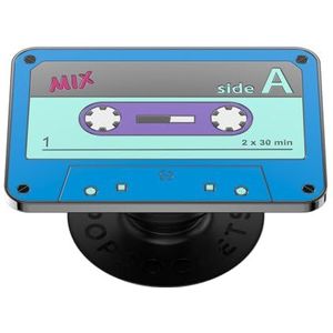 PopSockets: PopGrip houder en handgreep voor smartphone en tablet met verwisselbare top – Enamel Mix Tape