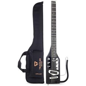 Traveler Guitar Ultralichte elektrische gitaar, matzwart (ULE BKM)