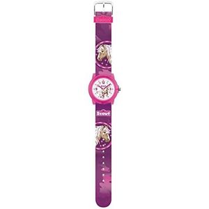 Scout 280305042 leren horloge voor kinderen, paard, riem, riem