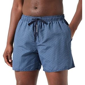 Armani Exchange Duurzaam, trekkoord, boxershort voor heren, Navy / Wit