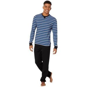 Hom Lange pyjama voor heren, Blauw