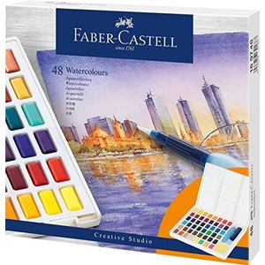 Faber-Castell Faber-Castell Aquarelverf, meerkleurig, 48