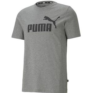 T-Shirt Puma Men Essentials Logo Tee Gray