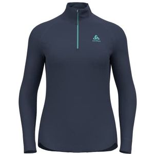Odlo Dames Midlayer Dark Sapphire, XS, Dark Sapphire