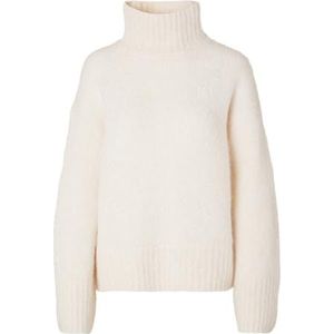 SELECTED FEMME Slfgabella Ls Knit High-Neck Noos Damestrui (1 stuk), Berk 1.