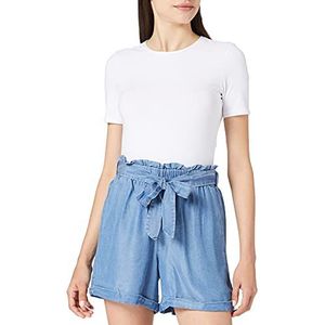 TOM TAILOR Denim Casual shorts voor dames, 10118 blauw denim used lichtsteen