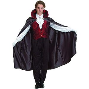 Ciao - Vampier volwassen kostuum (grootte, kleur zwart, rood, 16175.XL