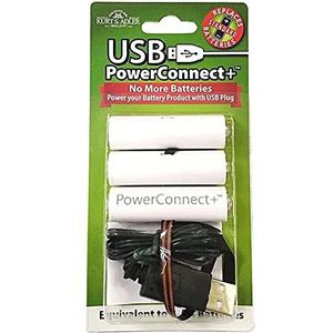 Kurt S. Adler 3-AA USB Power Connect en Converter