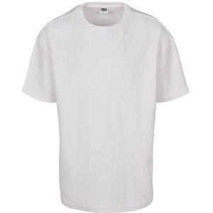 Urban Classics Waffle oversized heren t-shirt, wit (White 00220)