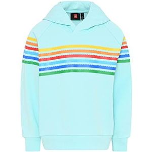 LEGO Unisex capuchontrui, 718 Light Turquoise, 122, 718 Light Turkije