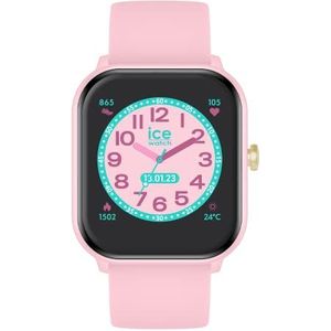 Ice-Watch - ICE Smart Pink - Roze smartwatch voor meisjes met siliconen band - 021873 (1,40""), Roze, Modern
