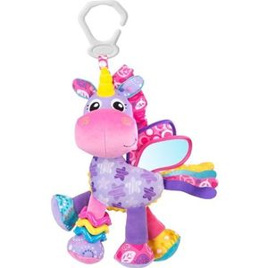 Playgro Stella de eenhoorn, speelgoed voor kinderwagen, vanaf de geboorte, roze/paars, 40183