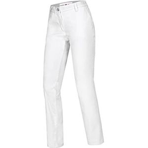 BP 1734-130-0021-38n dames chino's met zakken, 205 g/m², zuiver katoen, wit, 38n