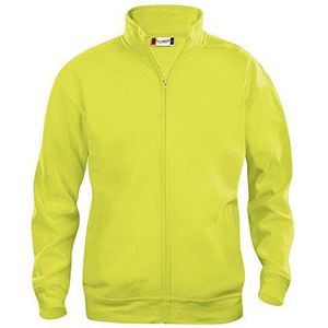 CliQue Heren Basic Cardigan geel (Visibility Yellow), XL, geel (gele zichtbaarheid)