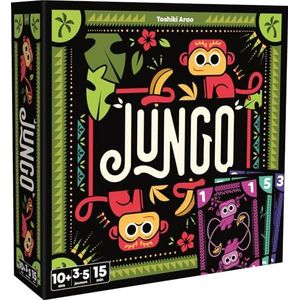 Asmodee - Cocktail Games - JUNGO - Bordspellen - Kaartspellen - Familiespel tussen vrienden en kinderen vanaf 7 jaar - 3 tot 5 spelers - 15 minuten - Franse versie