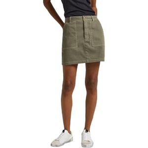 Pepe Jeans Becky damesrok, Olijfgroen