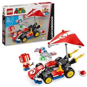 LEGO Super Mario: Mario Kart - standaard kart - Toad-figuur - speelgoedbouwspel en cadeau voor jongens, meisjes en videogameliefhebbers vanaf 7 jaar 72032